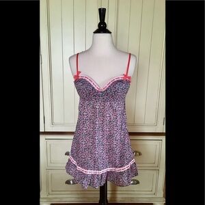 💗PINK VS Slip Dress Chemise Cottagecore Prairie Farmgirl💗